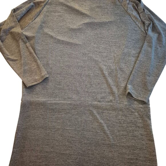 Ruby Ribbon Silv er Long-Sleeve Dress size M - Picture 2 of 5